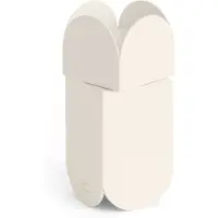 HAY Arcs Salz- und Pfefferstreuer weiß Edelstahl 11 cm - , Arcs, Weiß, für Esszimmer, Edelstahl, Modern