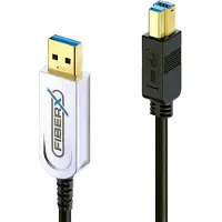 PureLink Serie - USB 3.1 Glasfaser Kabel - USB-A USB-B - 12m