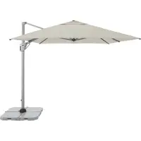 Doppler Active 260 x 350 Side, Terrassenschirm, Rechteck, Naturfarben, Stoff, Polyester, Stahl, Aluminium
