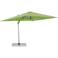 Doppler , Sonnenschirm / Pendelschirm "Active 260 x 350 Side", fresh green, 260 x 350 cm