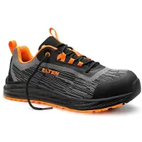ELTEN Sicherheitshalbschuh HANKO XXNF black-orange Low ESD S1PS, Gr. 48