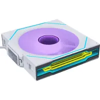 Lian Li UNI FAN SL-INF Wireless Lüfter, ARGB, PWM - 140mm, weiss