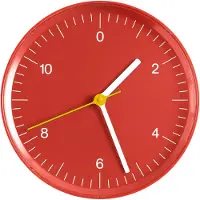 HAY - Wanduhr - W26,5 cm - Rot