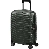 Samsonite Proxis Handgepäck Spinner 55 cm - Erweiterbar 40/46 Liter - 55x40x20/23 cm - matt climbing ivy