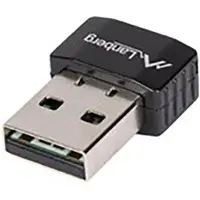 Lanberg NC-AX300-WI, Kabellos, USB, WLAN, Wi-Fi 6 (802.11ax), 300 Mbit/s