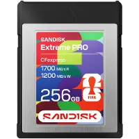 SanDisk SDCFE-256G-GF4NN, 256 GB, CFexpress Type B, 1700 MB/s, 1200 MB/s, Tropfsicher, Schwarz, Silber