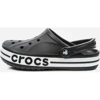 Crocs Bayaband Clog Schwarz/Weiße Flip-Flops EU 41-42