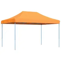 Syfax Partyzelt Faltbar Pop-Up Orange 440x292x315 cm