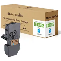 G&G Toner ersetzt Kyocera TK-5240C Kompatibel Cyan 3000 Seiten Reborn remanufac