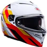 Bell Lithium Nova Helm, weiß/rot, S (55/56)