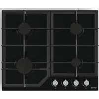 Gorenje GT641KB Kochfeld Schwarz Integriert 60 cm Gaskochfeld 4 Zone(n)