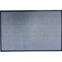 Gardamo Fussmatte Matera 80x120 cm in hellgrau