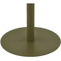 LINDBY LED-Akku-Tischleuchte Eleia, grün, Metall, IP44