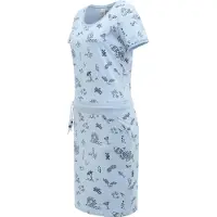Ragwear Sommerkleid "Minikleid Baomi Summer YOUMODO", Damen, Gr. S, N-Gr, blau (sky blau), Obermaterial: 100% Baumwolle CO., Kleider Sommerkleid