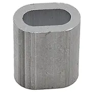 GÓRALMET Aluminium-Klemmhülse für 8-mm-Seile - ZAC 08AL