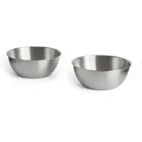 HAY – Outdoor Market Edelstahlschale Klein – Ø16 cm – 2er-Set