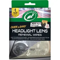 Turtle Wax 54750 Headlight Lens Renewal Wipes