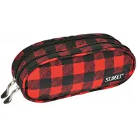 St.Majewski Zwei-Fach-Tasche Kariertes Gitter