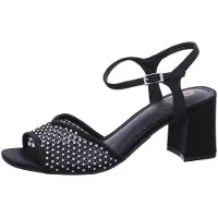 La strada Sling Sandalette Schwarz