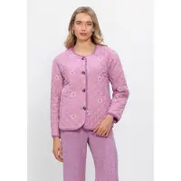 Ydence Damen Jacken Jacket Robylin - Lila - Größe XXL