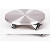 Szagato Möbelroller / Pflanzenroller (Profi) Ø 40 cm, ALU, 300kg, Doppelrollen + Bremse, Marke: , Made in Germany