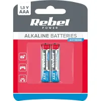 Rebel Vipow Extreme AAA L3 LR03 Alkaline-Batterien 2 Stück