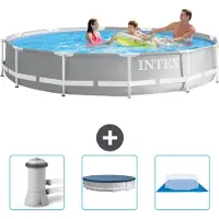 Intex Prism Frame Pool Rund - 366x76 cm - 4-teilig SCB76