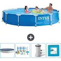 Intex Frame Pool Rund - 366x76 cm - 5-teilig SCB2