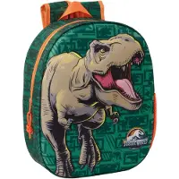 Jurassic World 622545890 Jurassic World 3d 8.64l 32x43x14 Cm Rucksack Grün Grün One Size