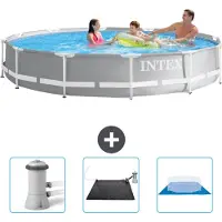 Intex Prism Frame Pool Rund - 366x76 cm - 4-teilig SCB79