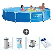 Intex Frame Pool Rund - 366x76 cm - 5-teilig S41596
