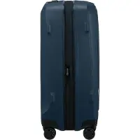 Samsonite Hartschalen-Trolley "ESSENS ZIP" 50 l 4 Rollen aus Polypropylen, mit Volumenerweiterung