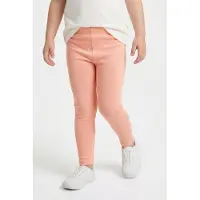 Happy girls Sommerkleid "leggings", Mädchen, Gr. 110, EURO-Größen, Stoff, rosa (salmon pink), Stoff, 100% Polyester, normal, Kleider Sommerkleid