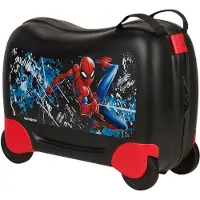 Samsonite Kinderkoffer "DREAM2GO MARVEL, Spiderman Mystery" 30 l 4 Rollen mit Haltegurt, Hauptfach mit Kreuzspannbändern, aus Polypropylen