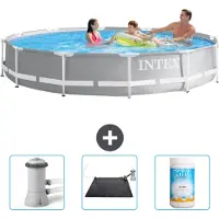 Intex Prism Frame Pool Rund - 366x76 cm - 4-teilig SCB80