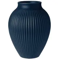 Knabstrup Keramik Vase '''' in Dunkelblau - (H)20 x Ø 14 cm - onesize