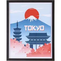 Bizzotto Poster Proof 123 im Rahmen - schwarz - 40x50 cm
