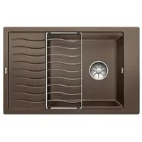 BLANCO Elon XL 6 - Silgranitspüle, 780x500 mm, Kaffee 524853