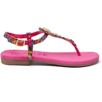 Lazamani Sandalen Damen Multi Leder