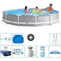Intex Prism Frame Pool Rund - 366x76 cm - 9-teilig S41932