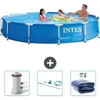 Intex Frame Pool Rund - 366x76 cm - 4-teilig SCB81