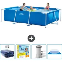 Intex Rechteckiger Frame Pool - 300x200x75 cm - 5-teilig SCB8