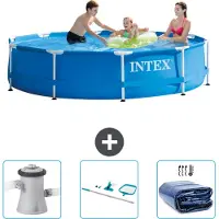 Intex Frame Pool Rund - 305x76 cm - 4-teilig SCB81