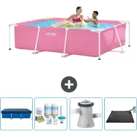Intex Rechteckiger Frame Pool - 220x150x60 cm - 5-teilig SCB4