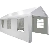 Primaster Großraumzelt 400 x 800 cm weiß