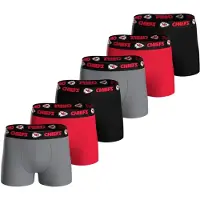 Huddle Boxer Kansas City Chiefs in BLK/MGR/RED | Gr.: XXL