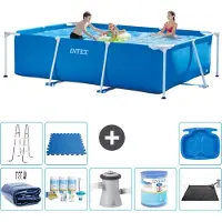 Intex Rechteckiger Frame Pool - 300x200x75 cm - 9-teilig S40179