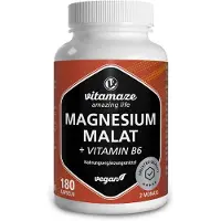 Vitamaze Magnesium-Malat 1800 mg+Vitamin B6 Kapseln 180 St