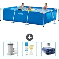 Intex Rechteckiger Frame Pool - 300x200x75 cm - 4-teilig SCB74