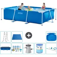 Intex Rechteckiger Frame Pool - 300x200x75 cm - 9-teilig S40185
